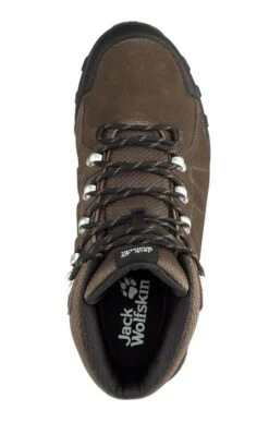 Men's Jack Wolfskin Refugio Texapore Mid Boot -Fashion Men Clothing Store TA52120BROWN 4