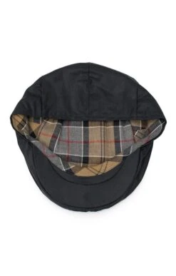 Barbour Waxed Flat Cap -Fashion Men Clothing Store TE03123NAVY 2
