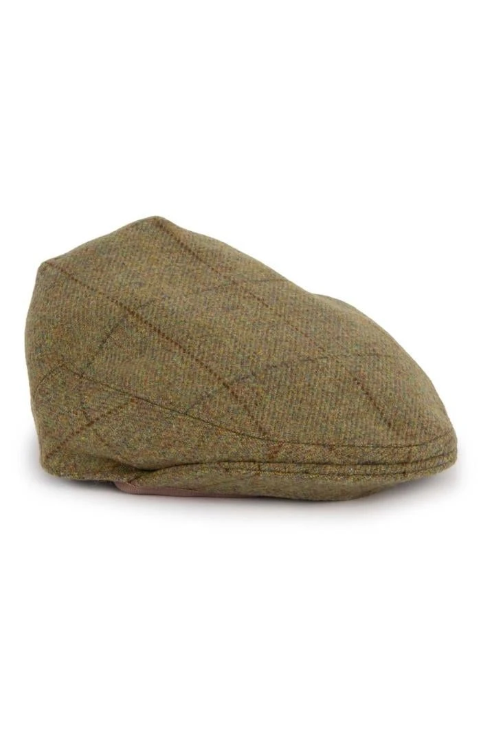 Scottish Saxony Tweed Hereford Cap 1 Scottish Saxony Tweed Hereford Cap