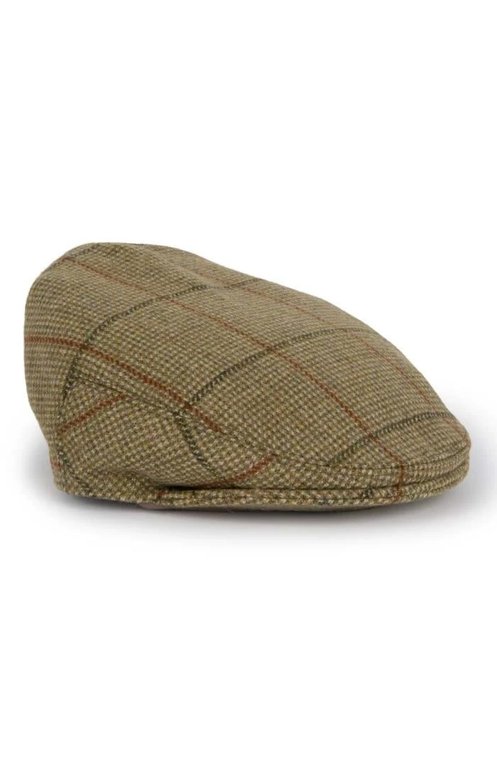 Scottish Saxony Tweed Hereford Cap 1 Scottish Saxony Tweed Hereford Cap