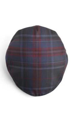Men's Tartan Hereford Cap -Fashion Men Clothing Store TE03494STEWARTGREY 1