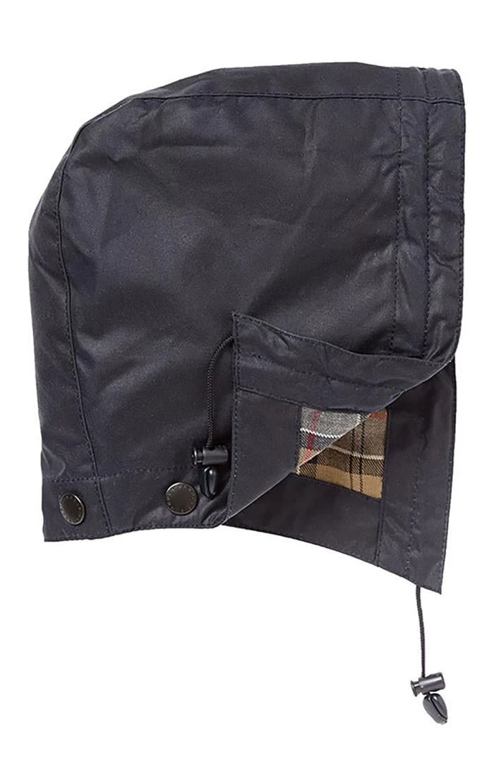 Barbour Waxed Cotton Hood 2 Barbour Waxed Cotton Hood - Image 2