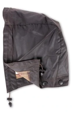 Barbour Waxed Cotton Hood 13 Barbour Waxed Cotton Hood -Fashion Men Clothing Store TE17000RUSTIC 2