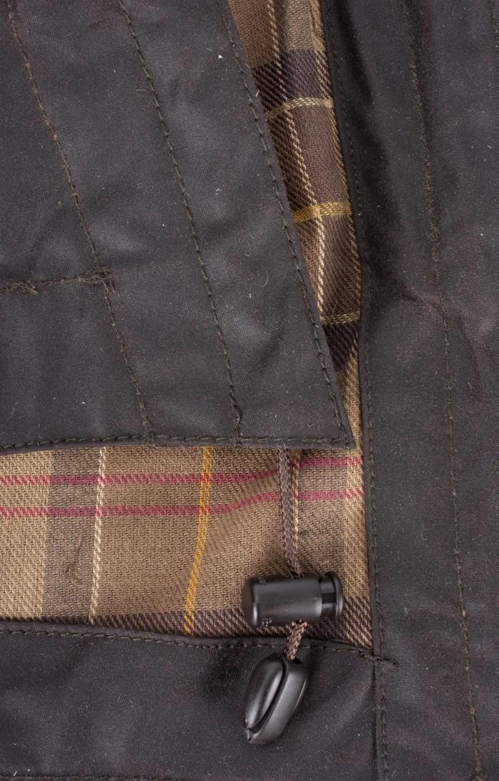 Barbour Waxed Cotton Hood 5 Barbour Waxed Cotton Hood - Image 5