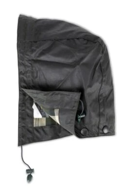 Barbour Waxed Cotton Hood 16 Barbour Waxed Cotton Hood -Fashion Men Clothing Store TE17000SAGE 1 1