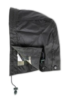 Barbour Waxed Cotton Hood 16 Barbour Waxed Cotton Hood -Fashion Men Clothing Store TE17000SAGE 1