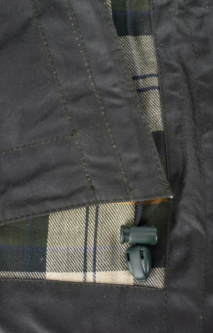 Barbour Waxed Cotton Hood 9 Barbour Waxed Cotton Hood - Image 9