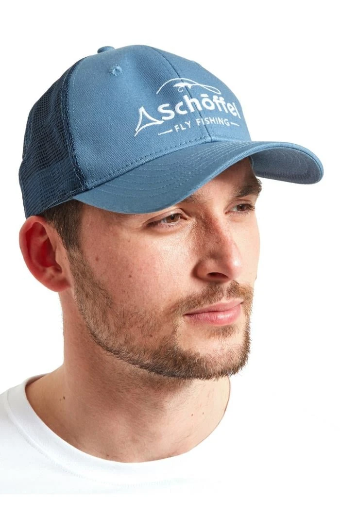 Men's Schoffel Fly Fishing Trucker Cap 1 Men's Schoffel Fly Fishing Trucker Cap