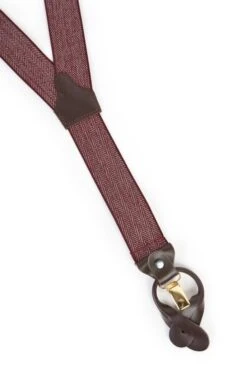 Men's Two In One Braces 26 Men's Two In One Braces -Fashion Men Clothing Store TK61520BURGUNDYHB 1