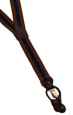 Men's Two In One Braces 29 Men's Two In One Braces -Fashion Men Clothing Store TK61520GOLDBLUESTRP 1