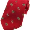 Silk Country Tie With Fishing Fly Design