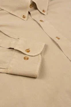 House Of Bruar Sulphur Washed Cotton Shirt 12 House Of Bruar Sulphur Washed Cotton Shirt -Fashion Men Clothing Store TN09605CANVAS 2