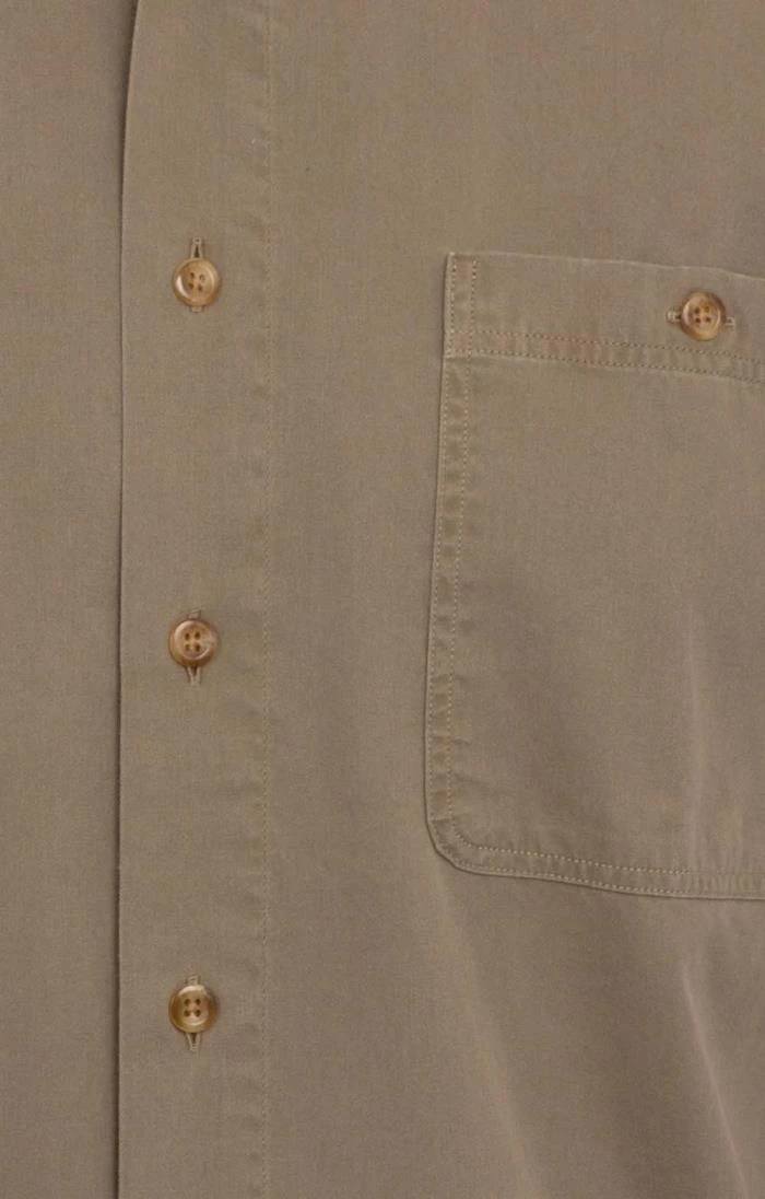 House Of Bruar Sulphur Washed Cotton Shirt 6 House Of Bruar Sulphur Washed Cotton Shirt - Image 6