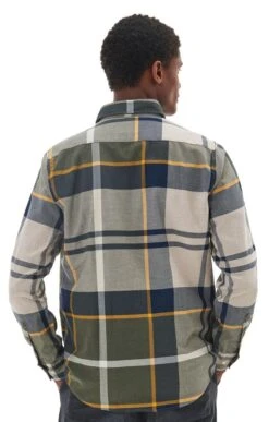 Men's Barbour Dunoon Tailored Shirt 16 Men's Barbour Dunoon Tailored Shirt -Fashion Men Clothing Store TN21401FORESTMIST 1