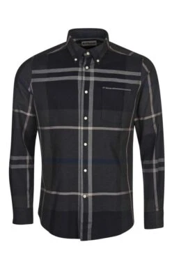 Men's Barbour Dunoon Tailored Shirt 19 Men's Barbour Dunoon Tailored Shirt -Fashion Men Clothing Store TN21401GRAPHITE 2