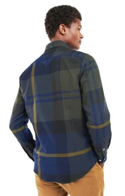 Men's Barbour Dunoon Tailored Shirt 20 Men's Barbour Dunoon Tailored Shirt -Fashion Men Clothing Store TN21401OLIVENIGHT 1