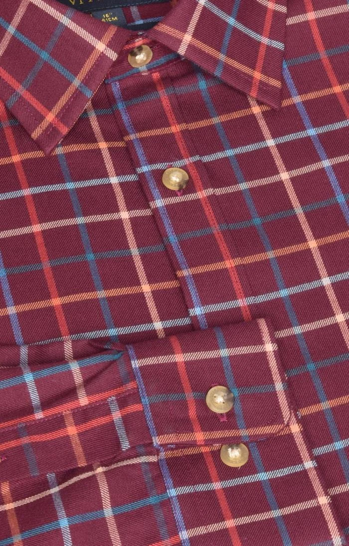 Men's Viyella Cotton/Wool Blend Shirt 3 Men's Viyella Cotton/Wool Blend Shirt - Image 3