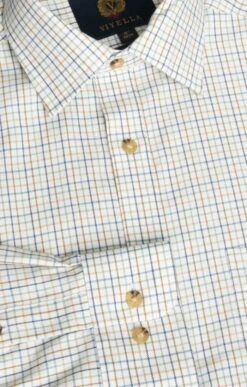 Men's Viyella Cotton/Wool Blend Shirt 21 Men's Viyella Cotton/Wool Blend Shirt -Fashion Men Clothing Store TN58855LODENGREENMINI 1