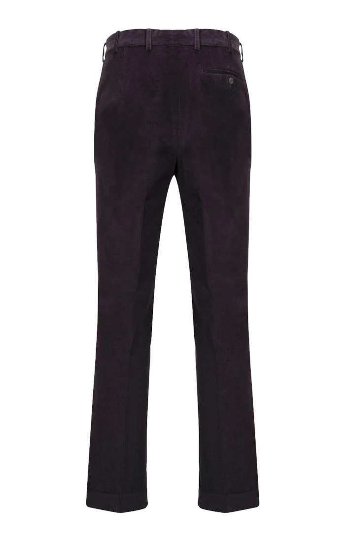 House Of Bruar Single Pleat Cord Trousers 3 House Of Bruar Single Pleat Cord Trousers - Image 3