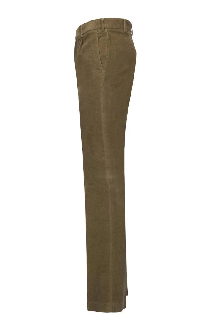 House Of Bruar Single Pleat Cord Trousers 4 House Of Bruar Single Pleat Cord Trousers - Image 4