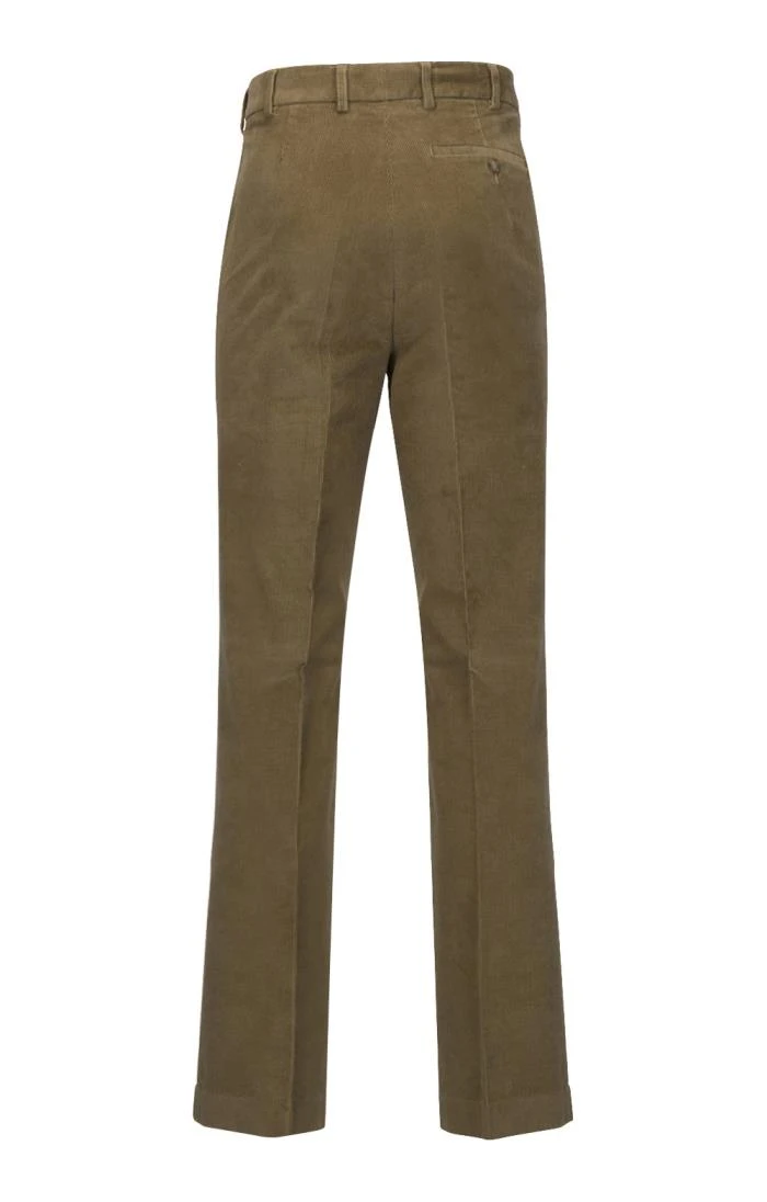 House Of Bruar Single Pleat Cord Trousers 5 House Of Bruar Single Pleat Cord Trousers - Image 5