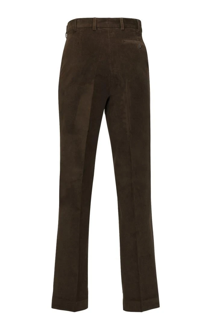 House Of Bruar Single Pleat Cord Trousers 9 House Of Bruar Single Pleat Cord Trousers - Image 9