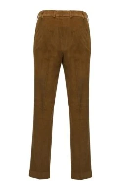 House Of Bruar Single Pleat Cord Trousers 29 House Of Bruar Single Pleat Cord Trousers -Fashion Men Clothing Store TP10195DARKTAN 2