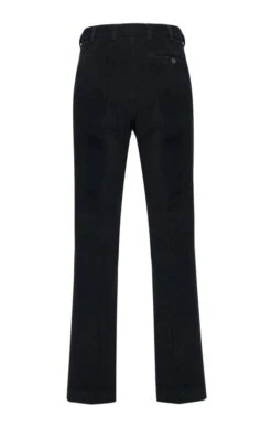 House Of Bruar Single Pleat Cord Trousers 37 House Of Bruar Single Pleat Cord Trousers -Fashion Men Clothing Store TP10195NAVY 3