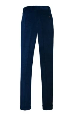 Men's Heavyweight Cord Trousers -Fashion Men Clothing Store TP10196COBALT 2