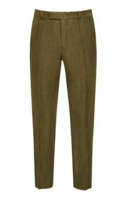 Men's Linen Trousers -Fashion Men Clothing Store TP20014KHAKI 1