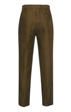 Men's Linen Trousers -Fashion Men Clothing Store TP20014KHAKI 3