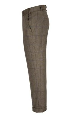 Men's Saxony Tweed Trousers -Fashion Men Clothing Store TP30200MOORLANDHEATHERWP 2