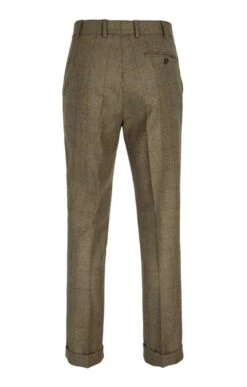 Men's Saxony Tweed Trousers -Fashion Men Clothing Store TP30200PINEBARKWP 2