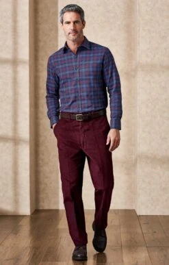 Mens Needle Cord Trousers