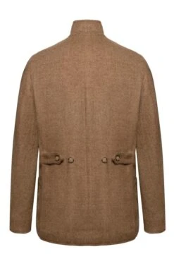 Men's Tweed Tracker Jacket -Fashion Men Clothing Store TR12308WHEATHB 2