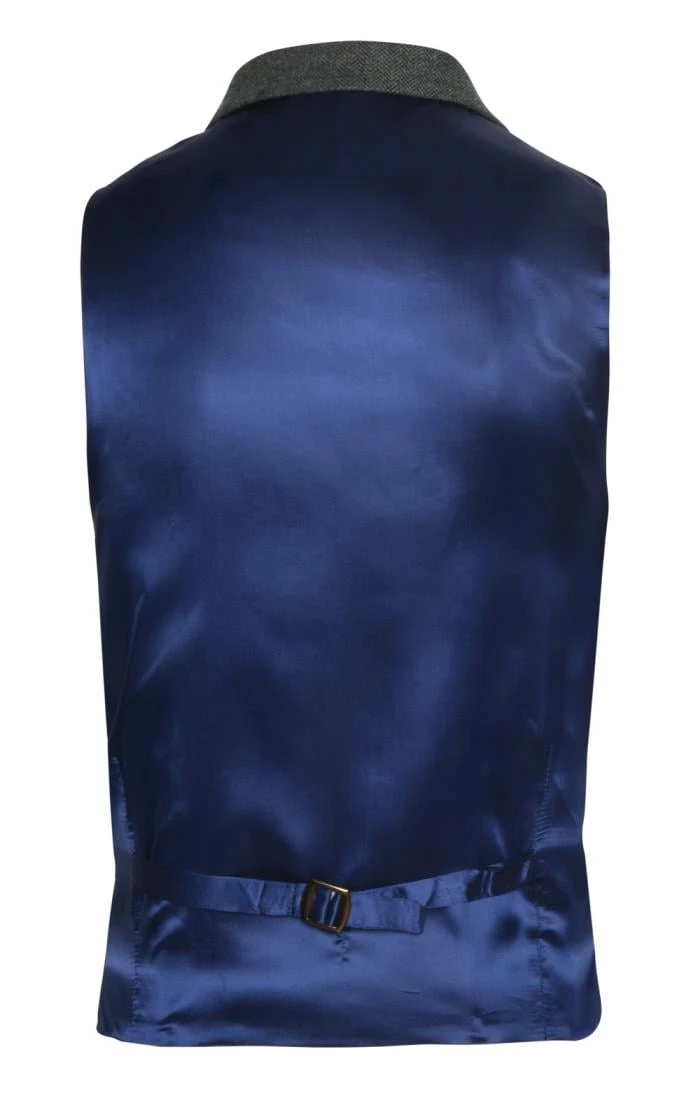 Men's Kilt Single Breasted Waistcoat 2 Men's Kilt Single Breasted Waistcoat - Image 2