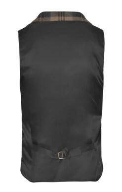 Men's Kilt Single Breasted Waistcoat 17 Men's Kilt Single Breasted Waistcoat -Fashion Men Clothing Store TR12311WHEATCHARCOAL 1