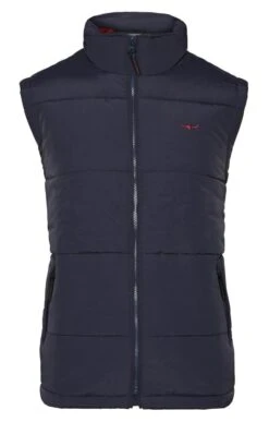 Men’s R.M. Williams Patterson Creek Vest -Fashion Men Clothing Store TR22601NAVYBURGUNDY 2