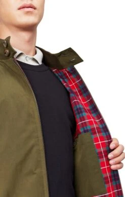 Men’s G9 Harrington Jacket -Fashion Men Clothing Store TR23003BEECH 2