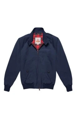 Men’s G9 Harrington Jacket -Fashion Men Clothing Store TR23003NAVY 3