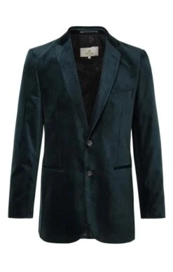 Men's Single Breasted Velvet Jacket 25 Men's Single Breasted Velvet Jacket -Fashion Men Clothing Store TR30260BOTTLE 1