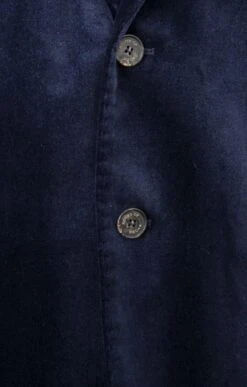 Men's Single Breasted Velvet Jacket 38 Men's Single Breasted Velvet Jacket -Fashion Men Clothing Store TR30260NAVY 4