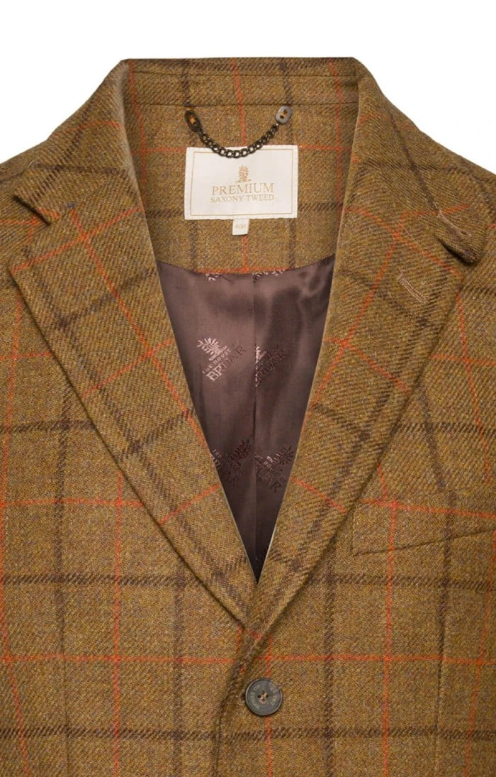 Men's Saxony Tweed Hacking Jacket 4 Men's Saxony Tweed Hacking Jacket - Image 4