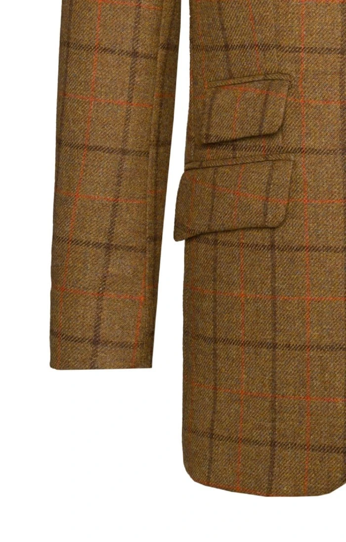 Men's Saxony Tweed Hacking Jacket 6 Men's Saxony Tweed Hacking Jacket - Image 6