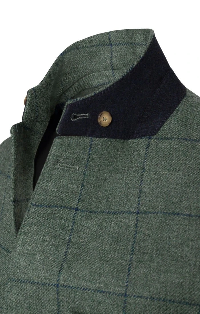 Men's Saxony Tweed Hacking Jacket 9 Men's Saxony Tweed Hacking Jacket - Image 9