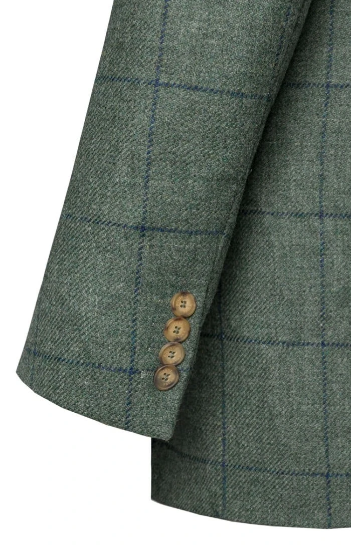 Men's Saxony Tweed Hacking Jacket 11 Men's Saxony Tweed Hacking Jacket - Image 11