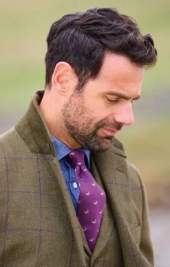 Men's Saxony Tweed Hacking Jacket 31 Men's Saxony Tweed Hacking Jacket -Fashion Men Clothing Store TR30370MOORLANDHEATHERWP 1