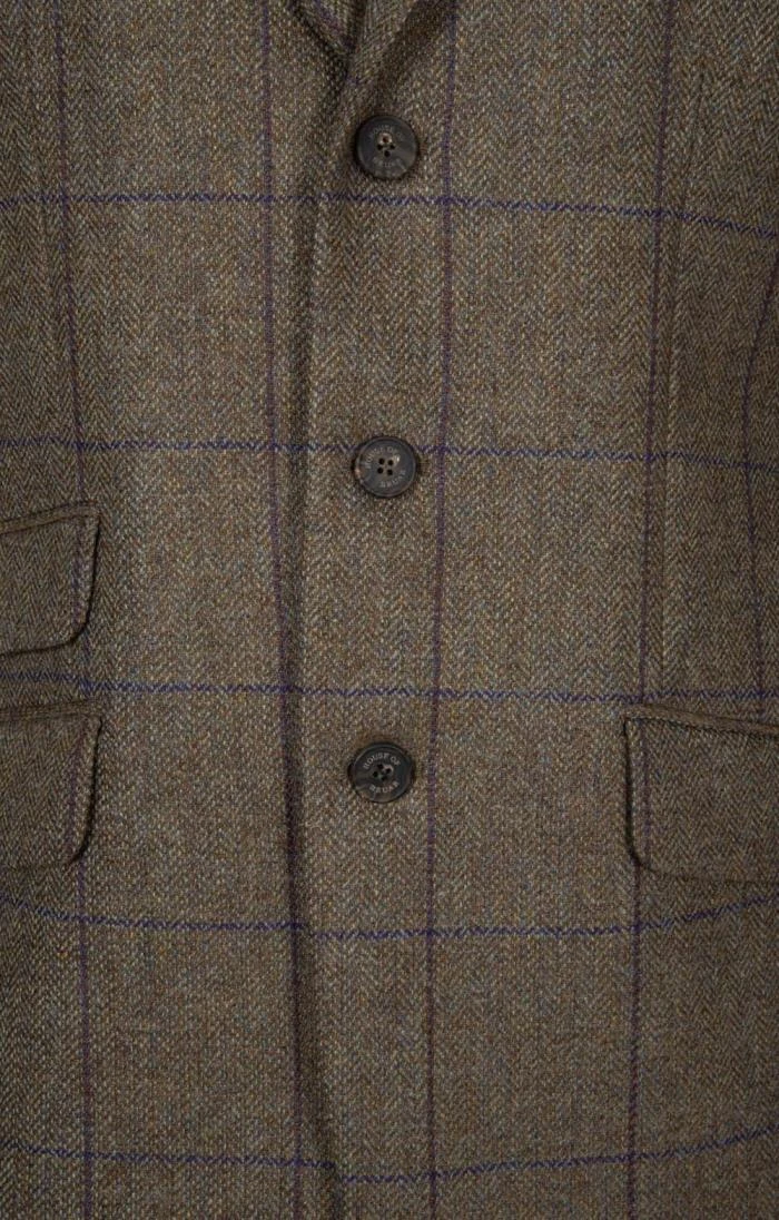 Men's Saxony Tweed Hacking Jacket 15 Men's Saxony Tweed Hacking Jacket - Image 15