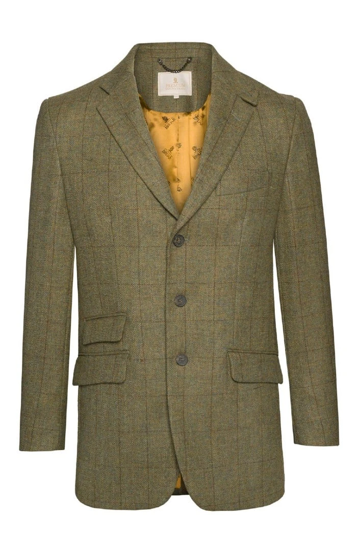 Men's Saxony Tweed Hacking Jacket 18 Men's Saxony Tweed Hacking Jacket - Image 18