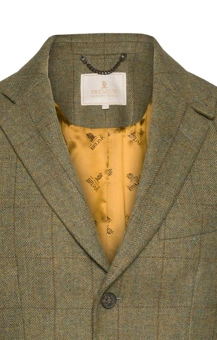 Men's Saxony Tweed Hacking Jacket 20 Men's Saxony Tweed Hacking Jacket - Image 20